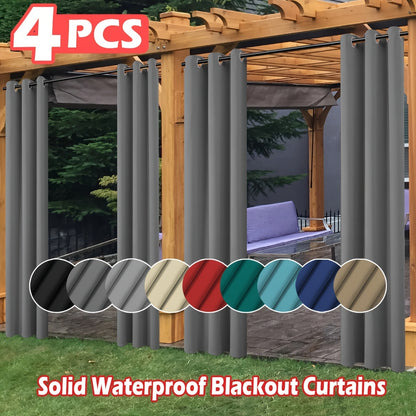 Outdoor Privacy Screen shown in the Grey, 54"W x 84"L* 4 Panels option