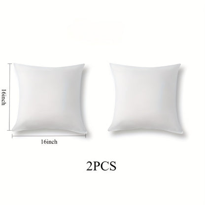 4-Pack Pillow Inserts with Washable Cover for Comfort and Furniture Refresh detail image - detail view 3