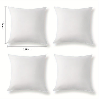 4-Pack Pillow Inserts with Washable Cover for Comfort and Furniture Refresh detail image - detail view 7