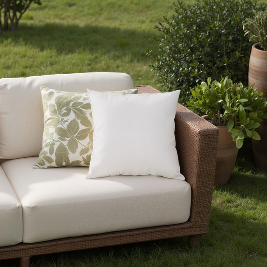 Pillow Inserts for Couch Sofa Bed 2/4 Pack 100% Hypoallergenic Virgin Fiber Square shown in the main product view