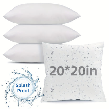 Throw Pillows shown in the 4pcs-20x20in option