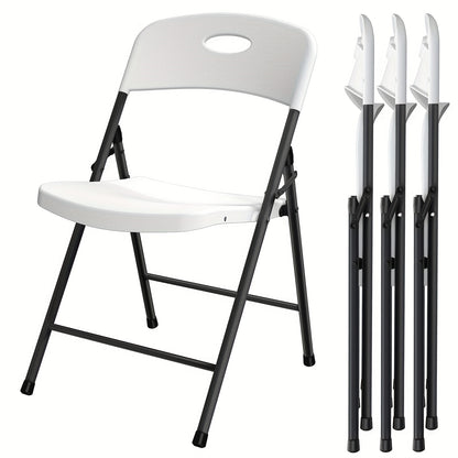 Folding Chairs shown in the White option