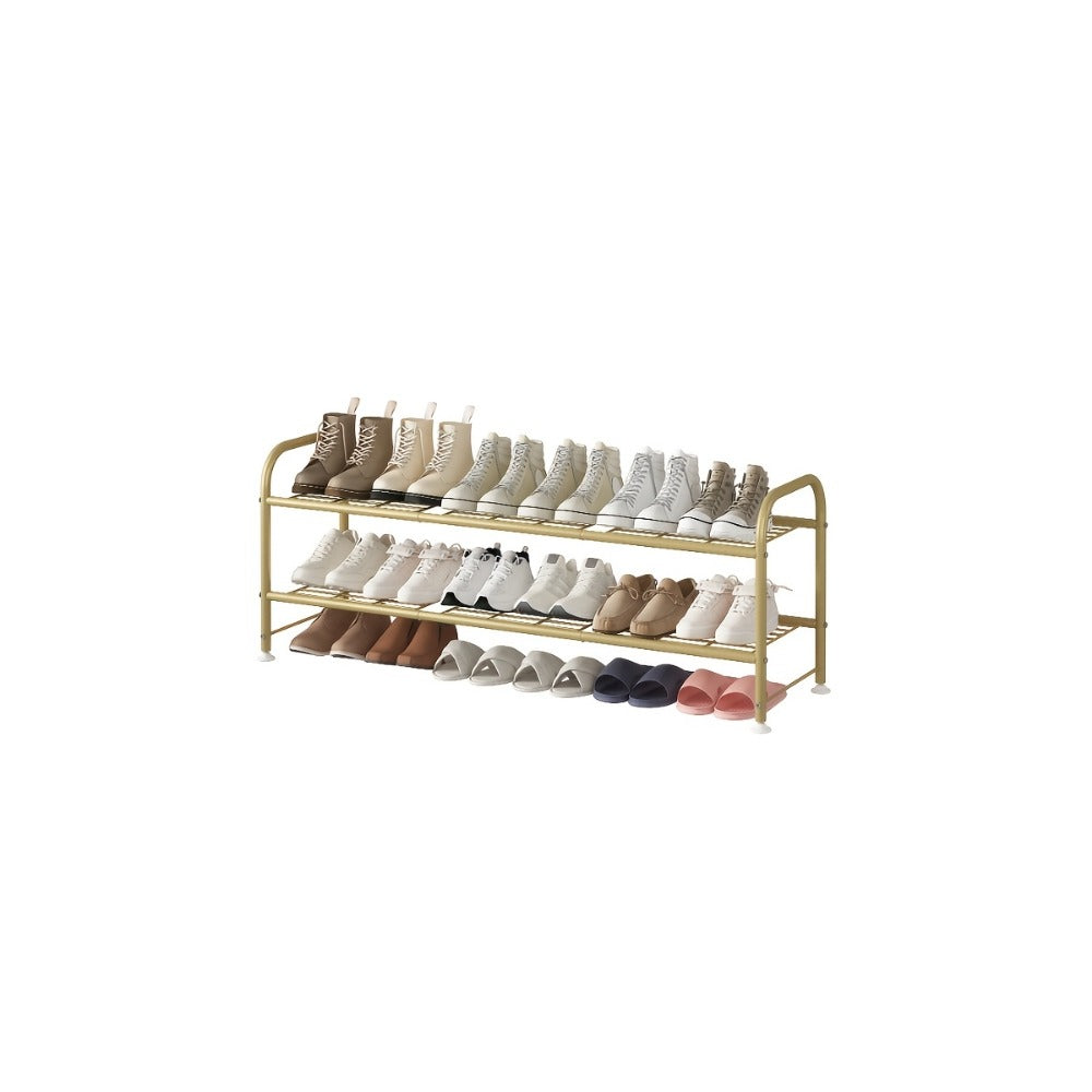4-Tier Wide Shoe Rack with Large-Capacity Storage and Tool-Free Assembly detail image - detail view 13