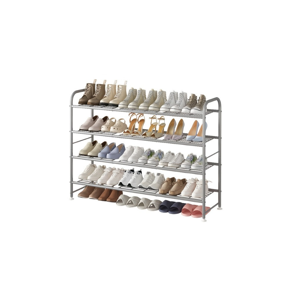 4-Tier Wide Shoe Rack with Large-Capacity Storage and Tool-Free Assembly detail image - detail view 21