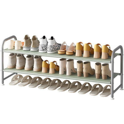Shoe Rack shown in the 2 Tier grey option