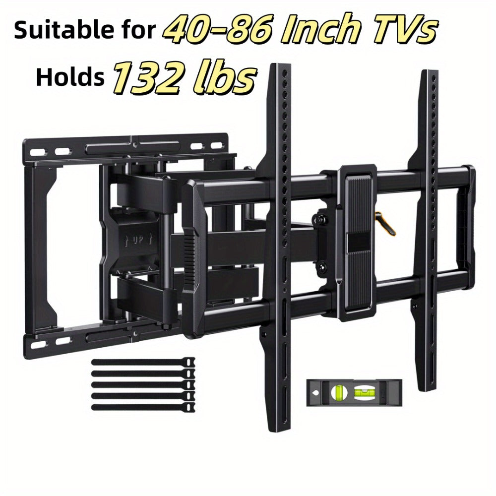 40-86 Inch TV Wall Mount with Full-Motion Adjustment and Tilt and Swivel detail image - detail view 3