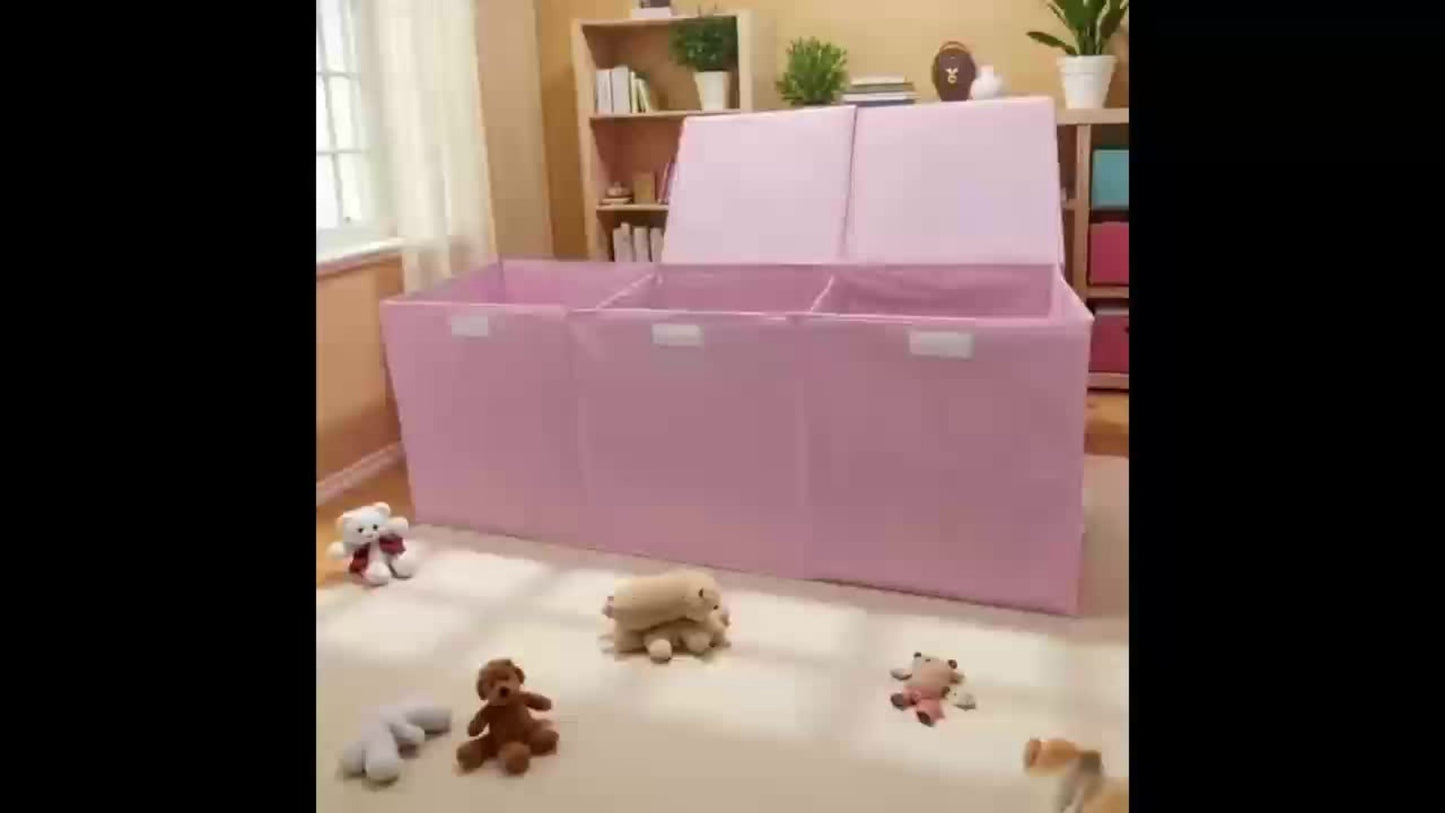 40-Inch Extra-Large Storage Bin for Kids' Room and Living Room detail image - detail view 8