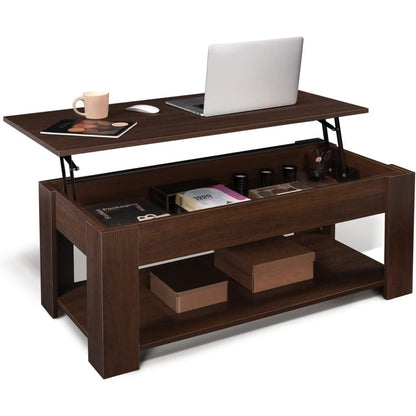 Coffee Table shown in the Espresso option