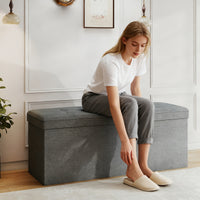 Light Gray Linen - 43.5 Inches
