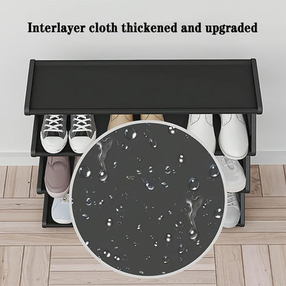 Multi-Layer Shoe Rack Freestanding Stackable Z-Shaped Plastic Shoe Organizer with Independent Storage Boxes Easy Assembly No Tools Required Space Saving