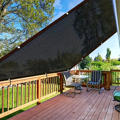 Large Outdoor Sunshade for Gardens, Available in Multiple Sizes. This Black Breathable Net Provides 80% Sun Protection, Ideal for Plants in Your Yard