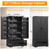 Bottom drawer - black