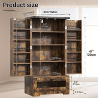 Bottom drawer - brown