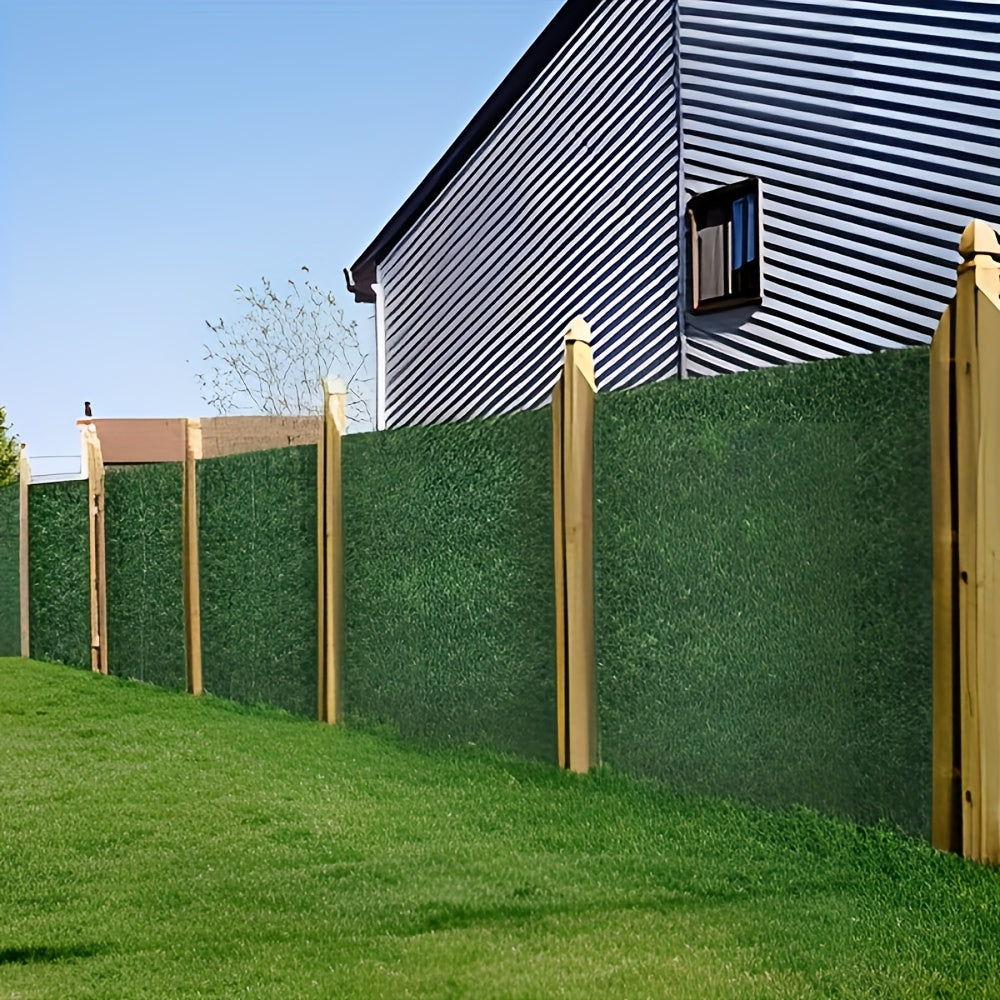 119" X 40" Realistic Artificial Ivy Privacy Screen, Weather-Resistant Faux Greenery for Garden Patio Privacy & Beauty