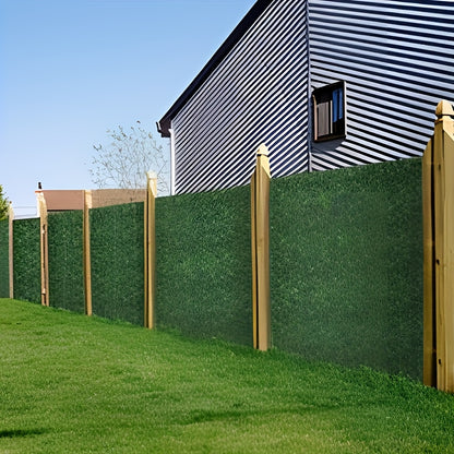 119" X 40" Realistic Artificial Ivy Privacy Screen, Weather-Resistant Faux Greenery for Garden Patio Privacy & Beauty