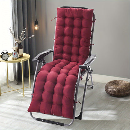 Chaise Lounge Cushion shown in the Burgundy, 1pc option