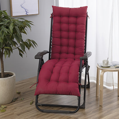 Chaise Lounge Cushion shown in the Burgundy, 2pcs option