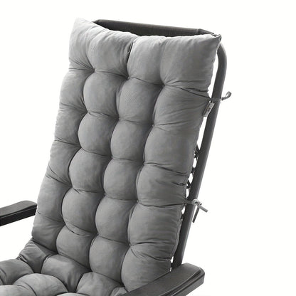 49-Inch Fabric Chaise Lounge Cushion with Multiple Color Options for Patio detail image - detail view 18