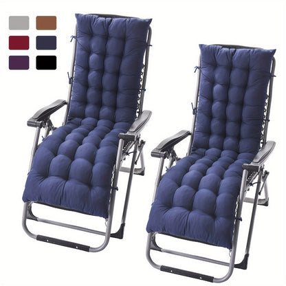 49-Inch Fabric Chaise Lounge Cushion with Multiple Color Options for Patio detail image - detail view 3
