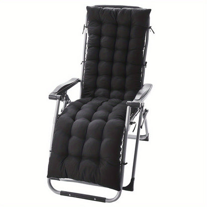 49-Inch Fabric Chaise Lounge Cushion with Multiple Color Options for Patio detail image - detail view 5