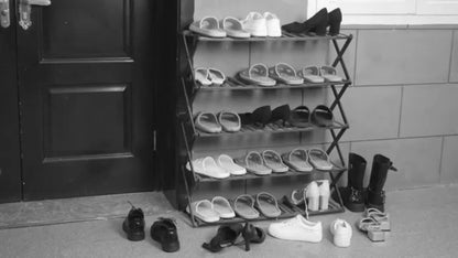 Shoe Organizer For Closet, Over The Door Shoe Organizer, 40 Large Breathable Mesh Pockets, Space Saving Hanging Storage Holder, 4 Hook Closet Rack Hanger, Hangs On Closets For Shoes, Accessories 76.4H X 26.4W.Shoe Rack Organizer