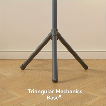 Vertical Coat Rack Can Hang 52 Items - Space-Saving Storage Solution, Stable Base And Modern Minimalist Design, Suitable for Small Spaces Such As Entrances/ Living Rooms, Bedrooms, Offices, Apartments, Dormitories, Etc., for Organizing Clothes