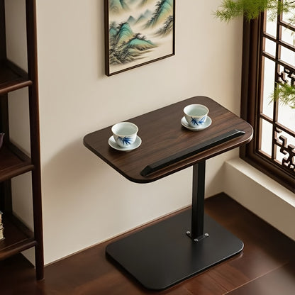 Side Table, TV Travel Table-Adjustable Height Side Table, Sofa C-Shaped Tea Table, 360 ° Rotating Small Side Table Tea Table, Bedroom, Apartment, Small Space Side Table, Sofa Side Cabinet And Coffee Table Function in One/Home Decor Living Room Decor