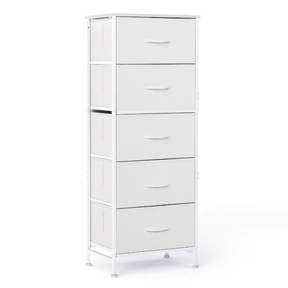 5-Drawer Freestanding Kitchen Pantry Cabinet with Multiple Color Options detail image - detail view 9
