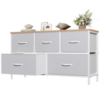 Light Gray - 5 Drawer