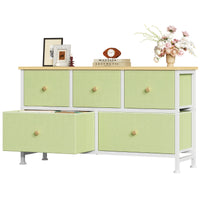 Light Green - 5 Drawer