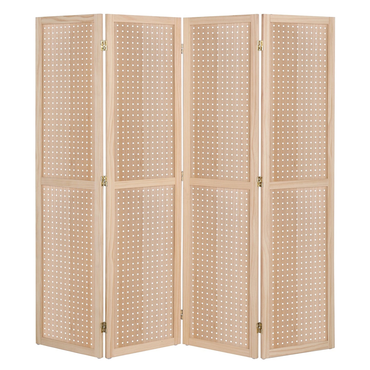 5-Foot Freestanding Room Divider with Added Privacy for Privacy and Space Definition detail image - detail view 11
