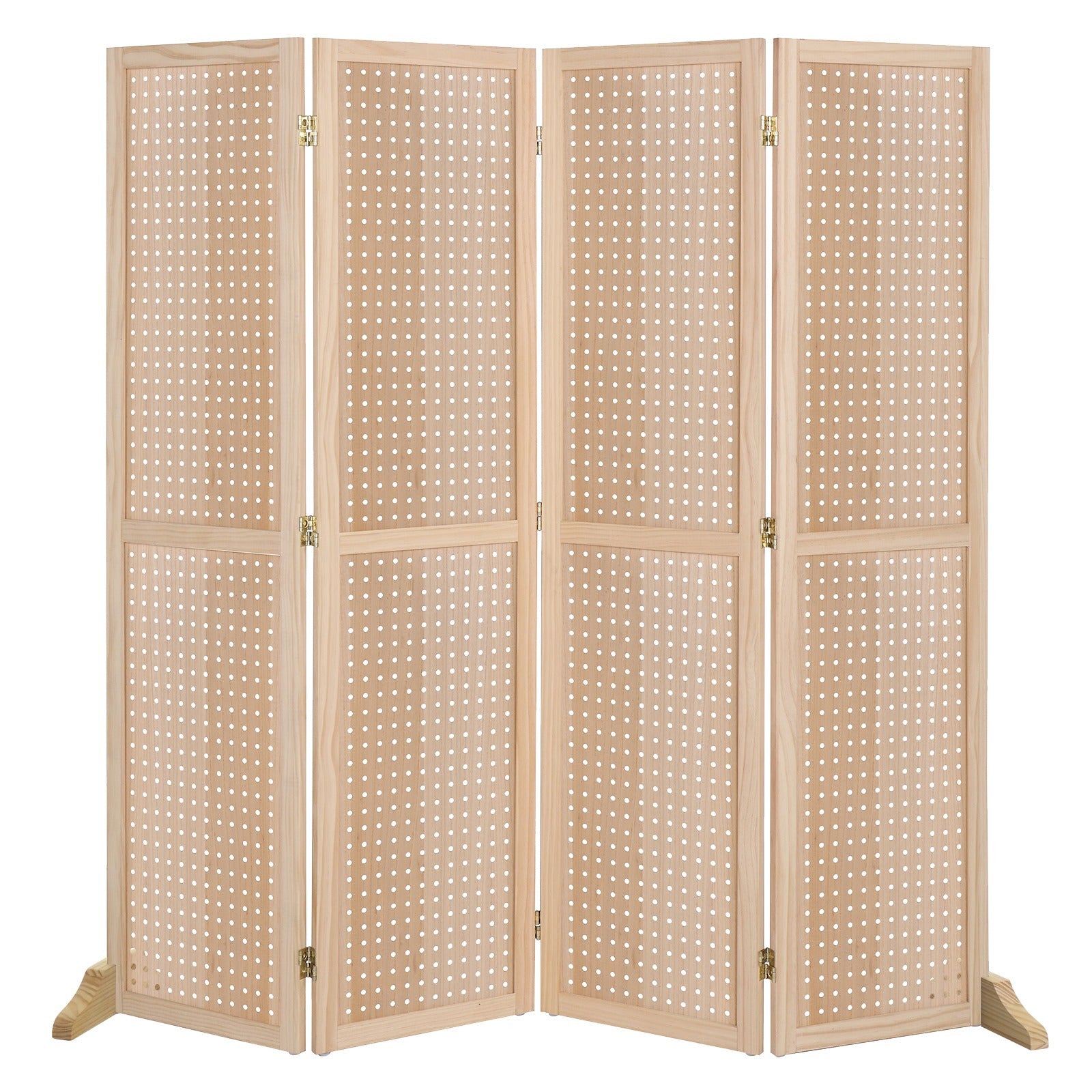 5-Foot Freestanding Room Divider with Added Privacy for Privacy and Space Definition detail image - detail view 33