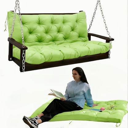 5-Inch Outdoor Swing Cushions with Waterproof Protection and Washable Cover for Patio detail image - detail view 15