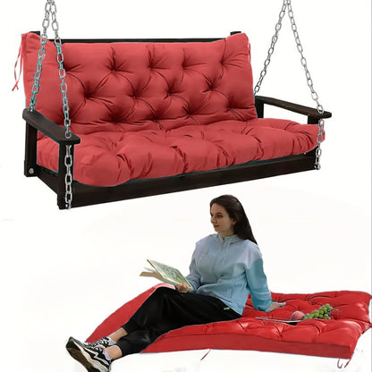5-Inch Outdoor Swing Cushions with Waterproof Protection and Washable Cover for Patio detail image - detail view 17