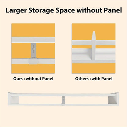 5-Piece Wall-Mounted Floating Wall Shelves for Nursery and Kids' Room detail image - detail view 6
