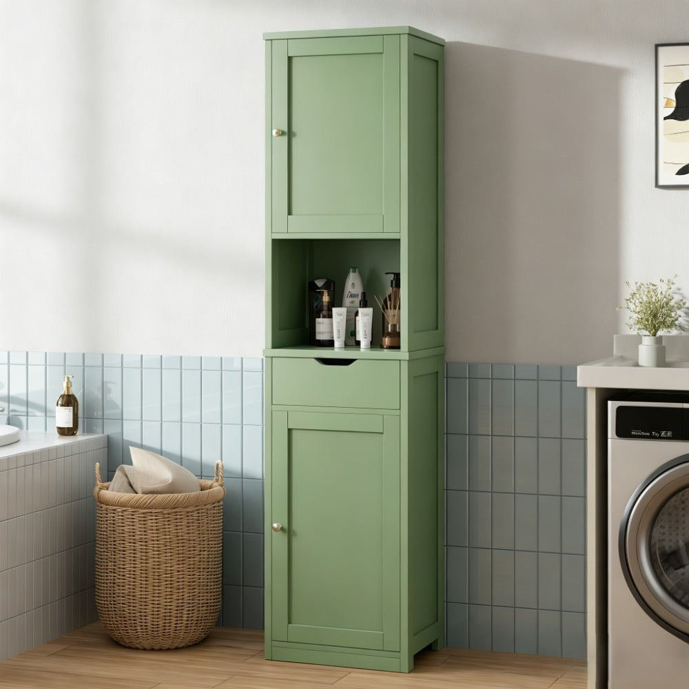 5-Tier Freestanding Bathroom Storage Cabinet, Freestanding Storage Cupboard detail image - detail view 3