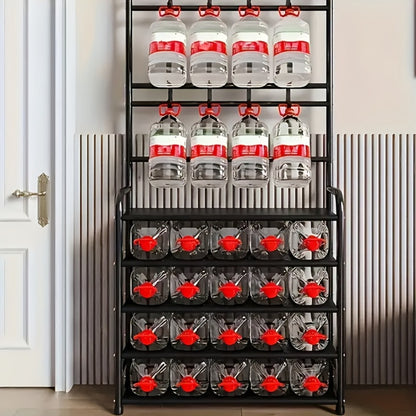 5-Tier Metal Shoe Racks And Entryway Organizers for Practical Everyday Home Use detail image - detail view 8
