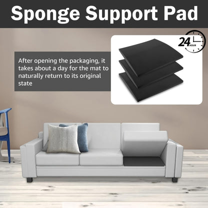 Sofa Cushion Support Insert Set of 3 – 20x20 High-Density Foam Seat Sag Repair Replacement for Sagging Couch Loveseat Chair, No Electricity Needed Furniture Seat Restorer
