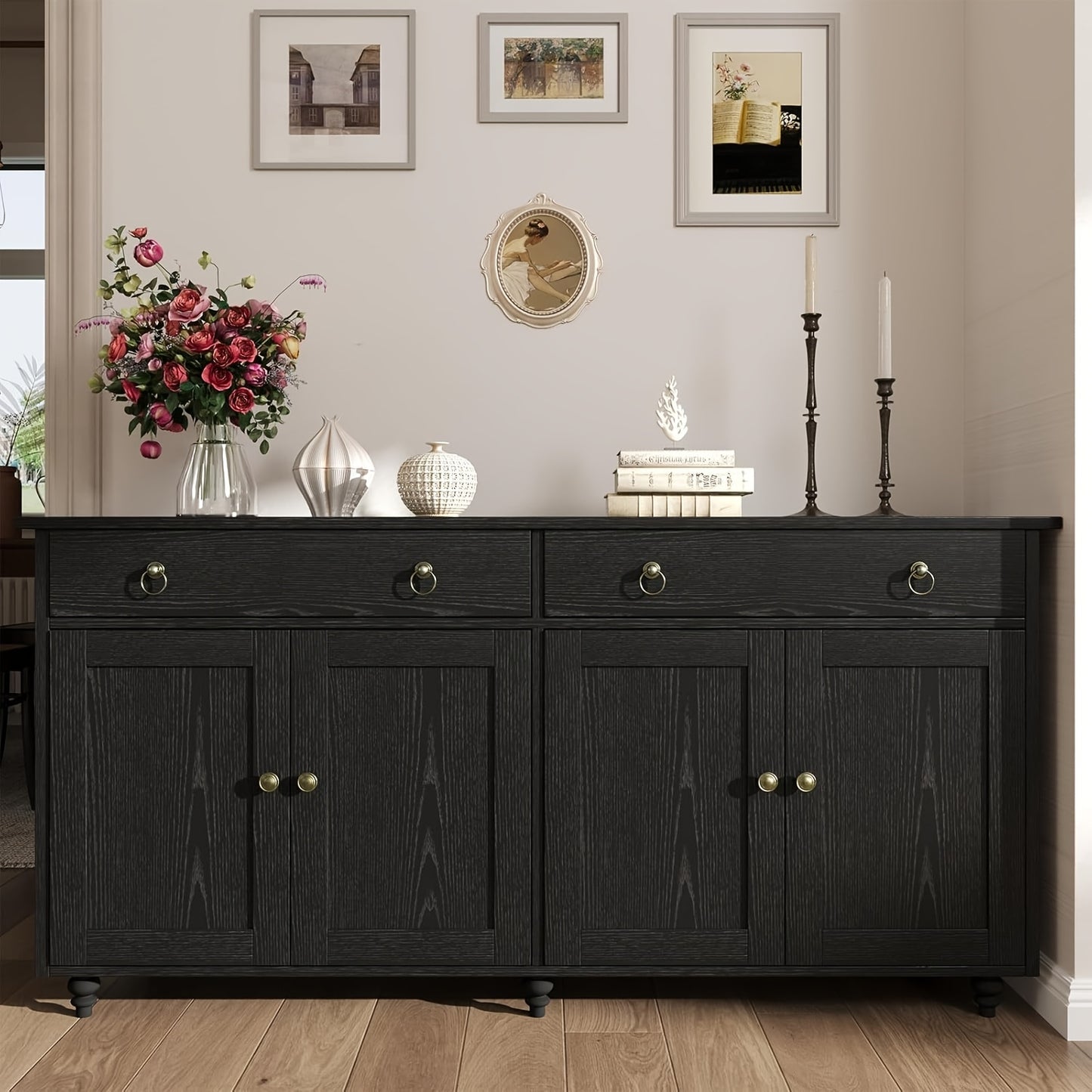 Sideboard shown in the Black-2 option