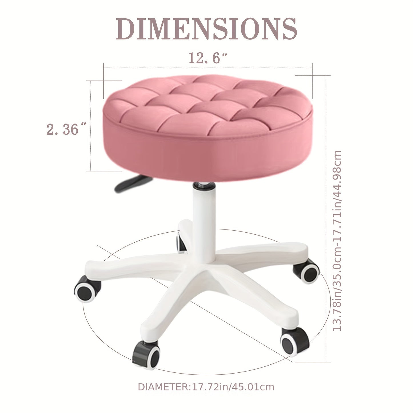 Beauty Salon Rotating Chair, Barbershop Stool, Master Chair, Nail And Makeup Chair, Bar Stool for Office Or for home Use