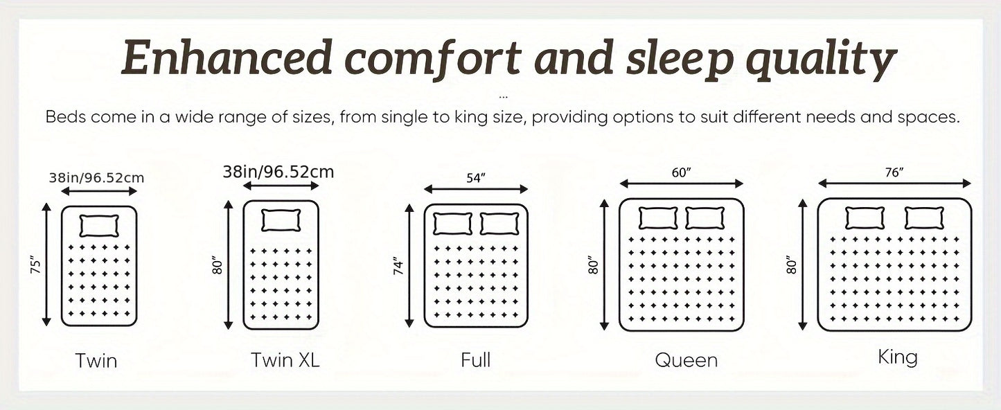 Basic 2/3/4 Inch And Upgraded 5zone 2/3/4 Inch Mattress Topper Comfort Bed Topper Cooling Mattress Pad Gel Premium Memory Foam Mattress, CertiPUR-US