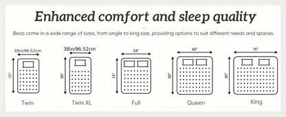 Basic 2/3/4 Inch And Upgraded 5zone 2/3/4 Inch Mattress Topper Comfort Bed Topper Cooling Mattress Pad Gel Premium Memory Foam Mattress, CertiPUR-US