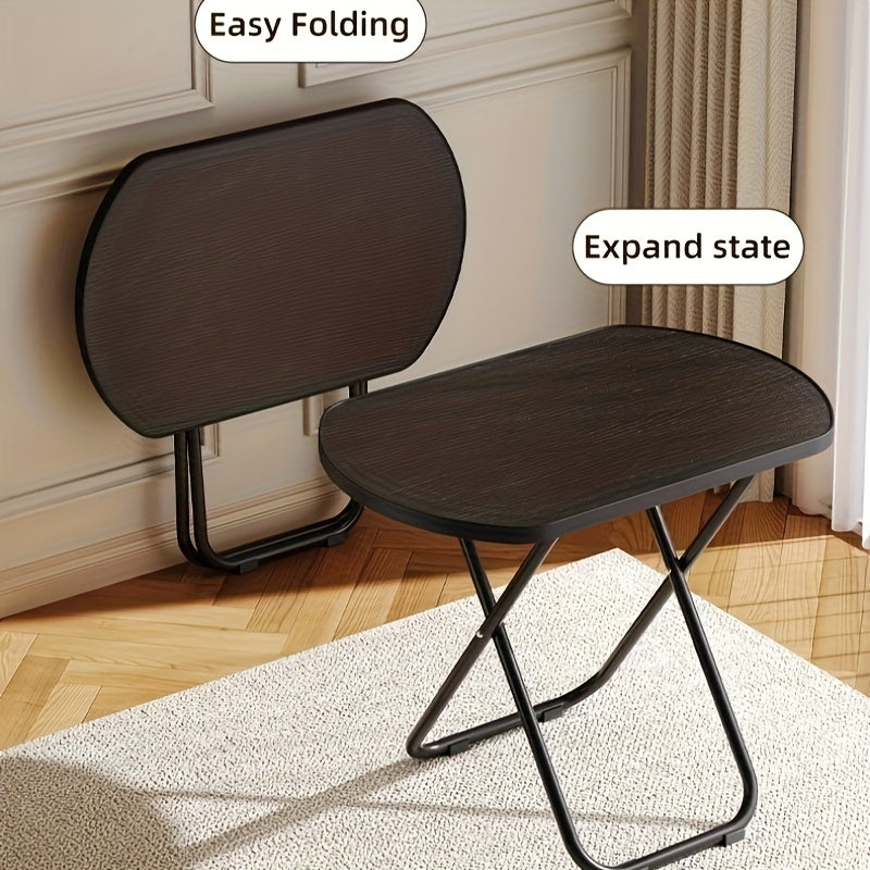 Folding Tray Table, Tray For Eating On Couch, Portable Tray Table Couch Desk, Foldable Snack Table, For Bed & Sofa, Living Room, Bedroom