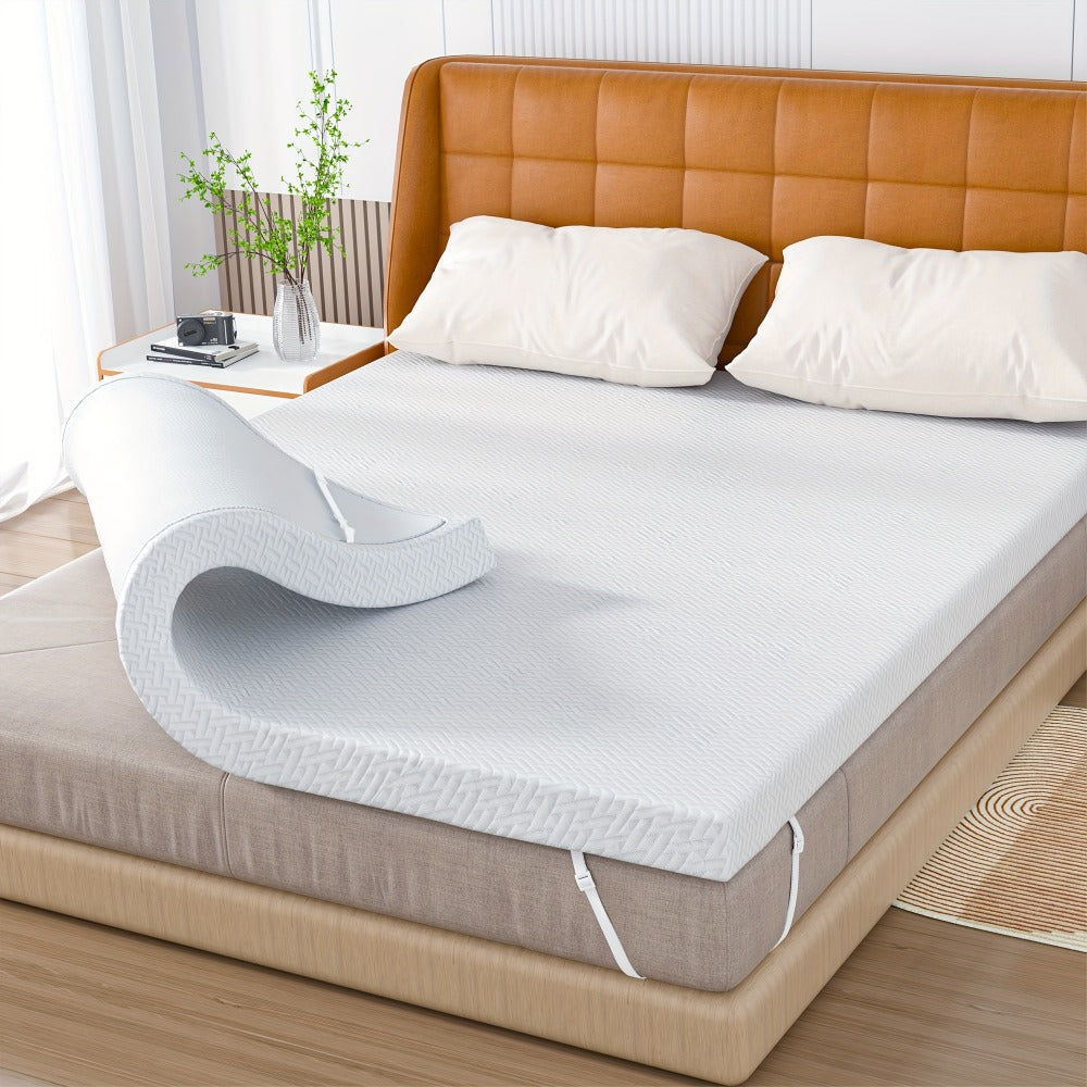 Gel Memory Foam Mattress Topper 3 Inch | Cooling Gel-Infused, Soft & Breathable, Twin XL Full Queen King Cal King – Better Sleep Every Night