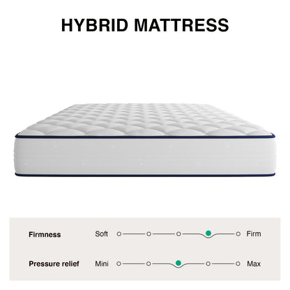 6-Inch Mattress with Memory Foam for Bedroom Comfort and Support detail image - detail view 3