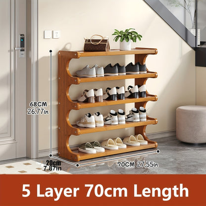 6-Layer Freestanding Shoe Rack, Freestanding Shoe Storage Rack for Entryway detail image - detail view 11