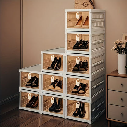 6-Tier Foldable Shoe Racks And Shoe Organizers for Entryway and Living Room detail image - detail view 11