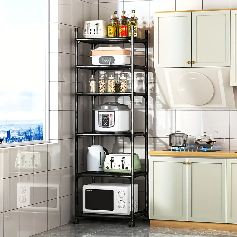 Storage Rack shown in the Black, 1pc option