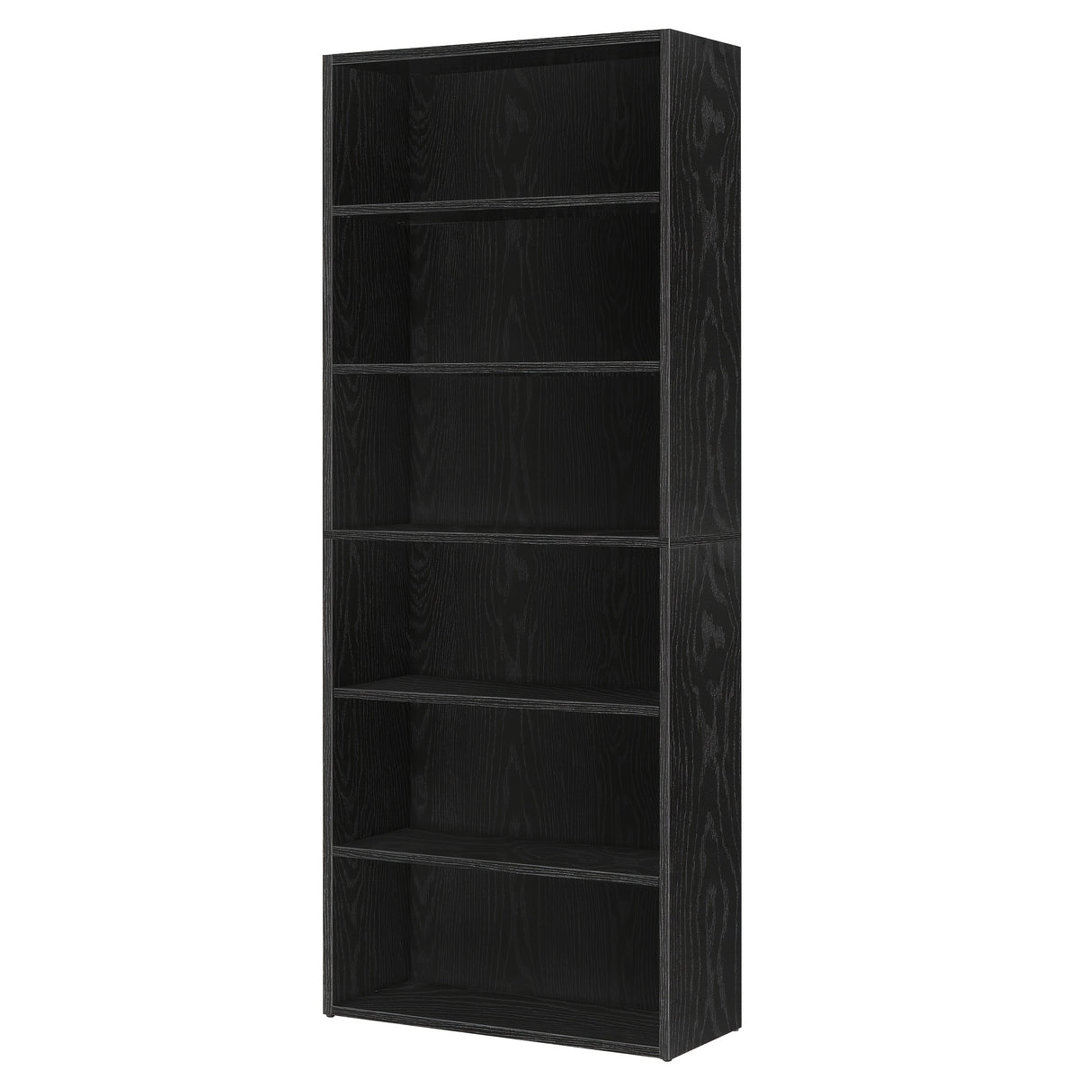 Bookshelf shown in the Black option