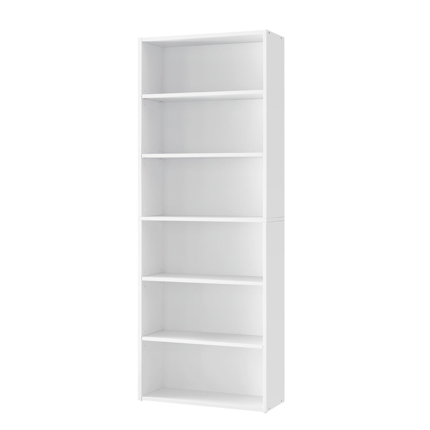 Bookshelf shown in the White option